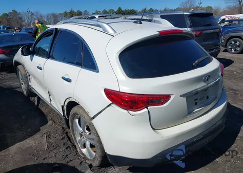 2010 Infiniti Fx35 z USA, uszkodzony, nr VIN JN8AS1MW7AM853870